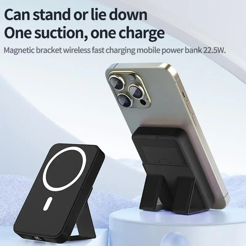 Snapvolt™  – Magnetic Wireless Power Bank for iPhone