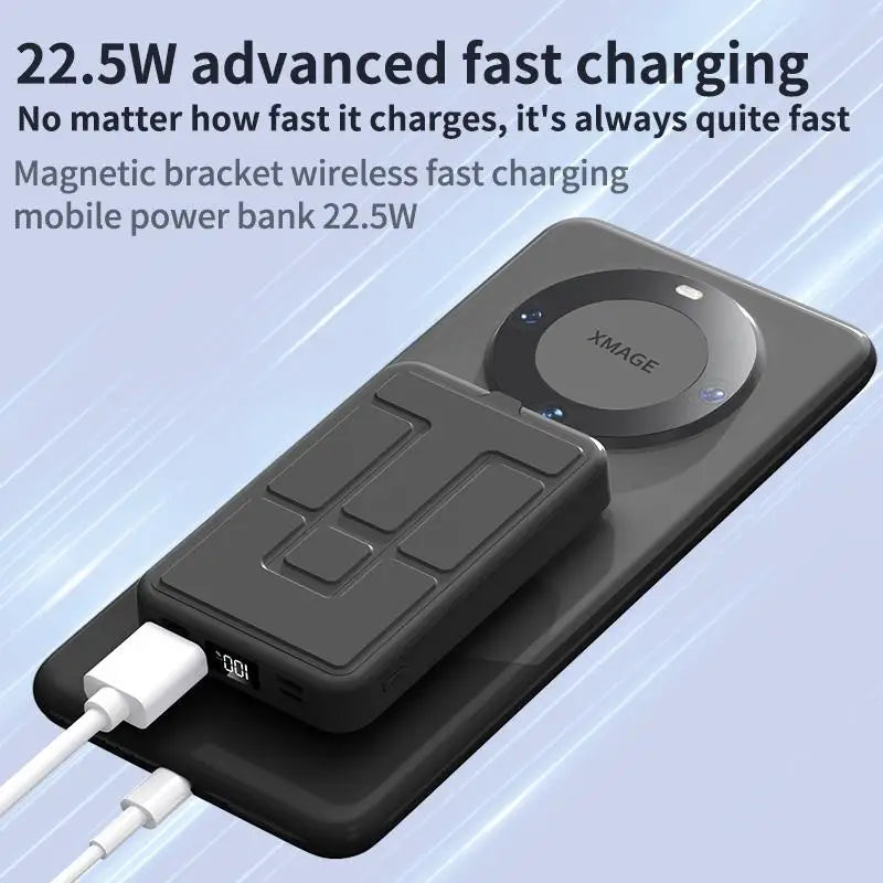 Snapvolt™  – Magnetic Wireless Power Bank for iPhone